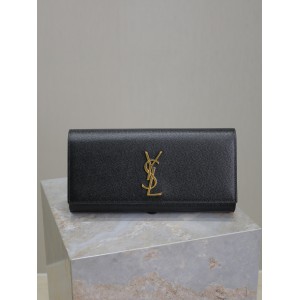Ysl Kate classic clutch grained leather 27×12×4cm 
