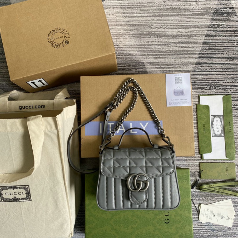 GUCCI Marmont 2way Shoulder Bag 583571 21cmx15cmx7.5cm Bags