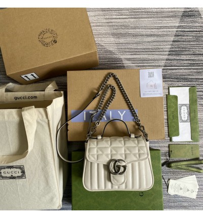 GUCCI Marmont 2way Shoulder Bag 583571 21cmx15cmx7.5cm