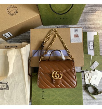 GUCCI Marmont 2way Shoulder Bag 583571 21cmx15cmx7.5cm