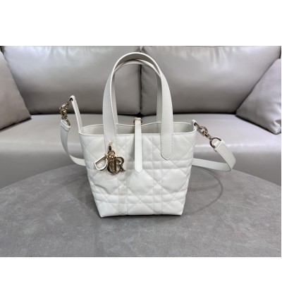 Dior Toujours Vertical Tote Bag small 18.5 x 18.5 x 12 cm
