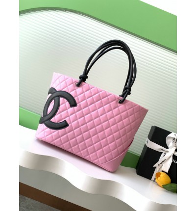 Chanel leather tote bag 30x25x15cm