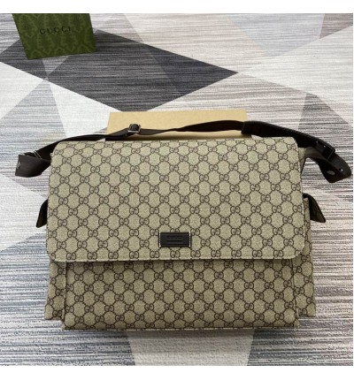 Gucci Supreme medium baby changing bag 211131 44x2814cm