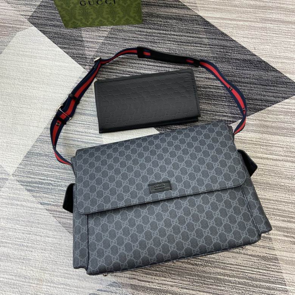 Gucci Supreme medium baby changing bag 211131 44x2814cm Bags