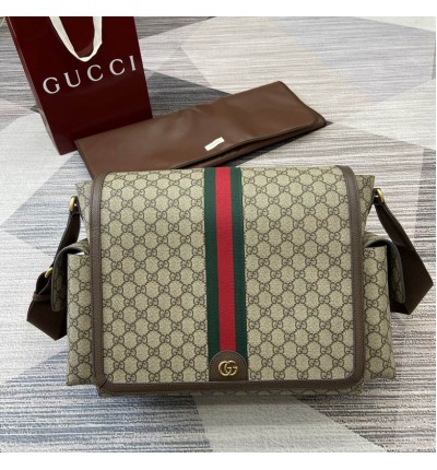 Gucci Large GG diaper bag 819287 45x32x15cm