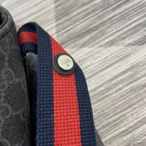 Gucci GG Supreme medium diaper bag 495909 44x28x14cm Bags