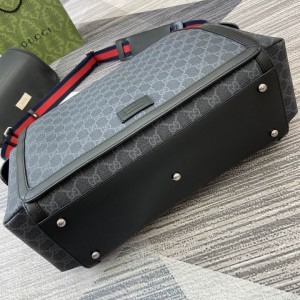 Gucci GG Supreme medium diaper bag 495909 44x28x14cm Bags