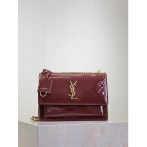 Ysl sunset 22cm patent leather 22x8x16cm Bags