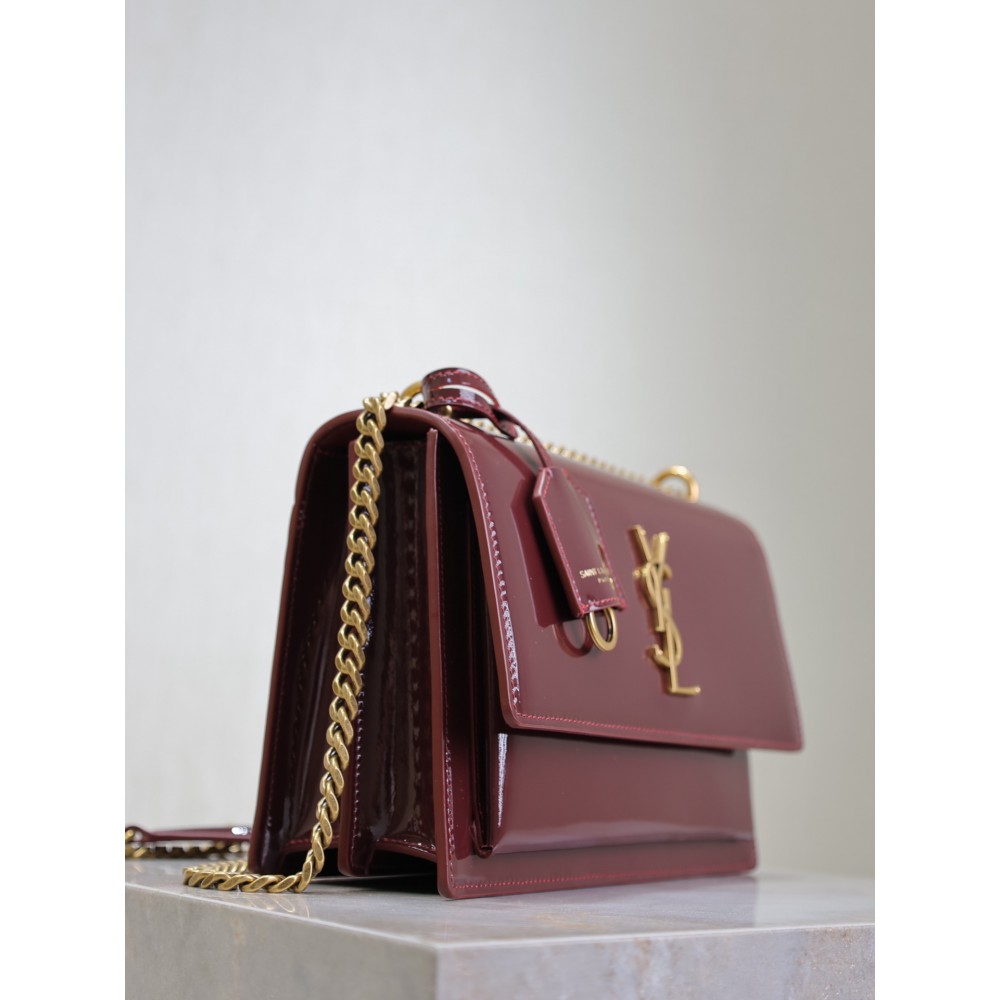 Ysl sunset 22cm patent leather 22x8x16cm Bags