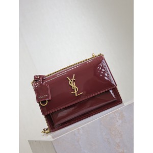 Ysl sunset 22cm patent leather 22x8x16cm Bags