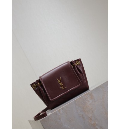 Ysl mini nolita in lambskin 18 x 13 x 6 CM