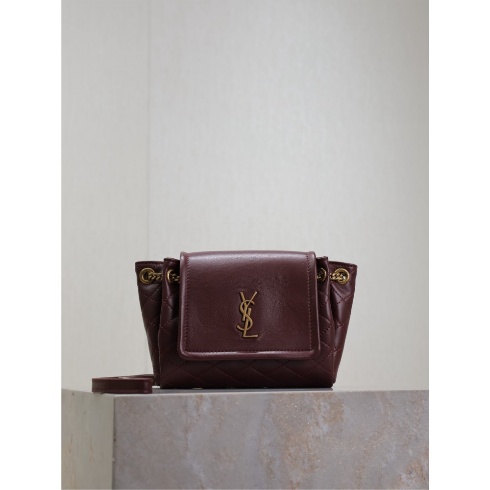 Ysl mini nolita in lambskin 18 x 13 x 6 CM Bags