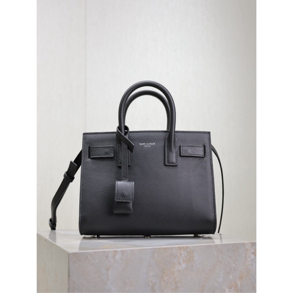 Ysl sac de jour in supple grained leather - nano 22x18x10.5cm Bags