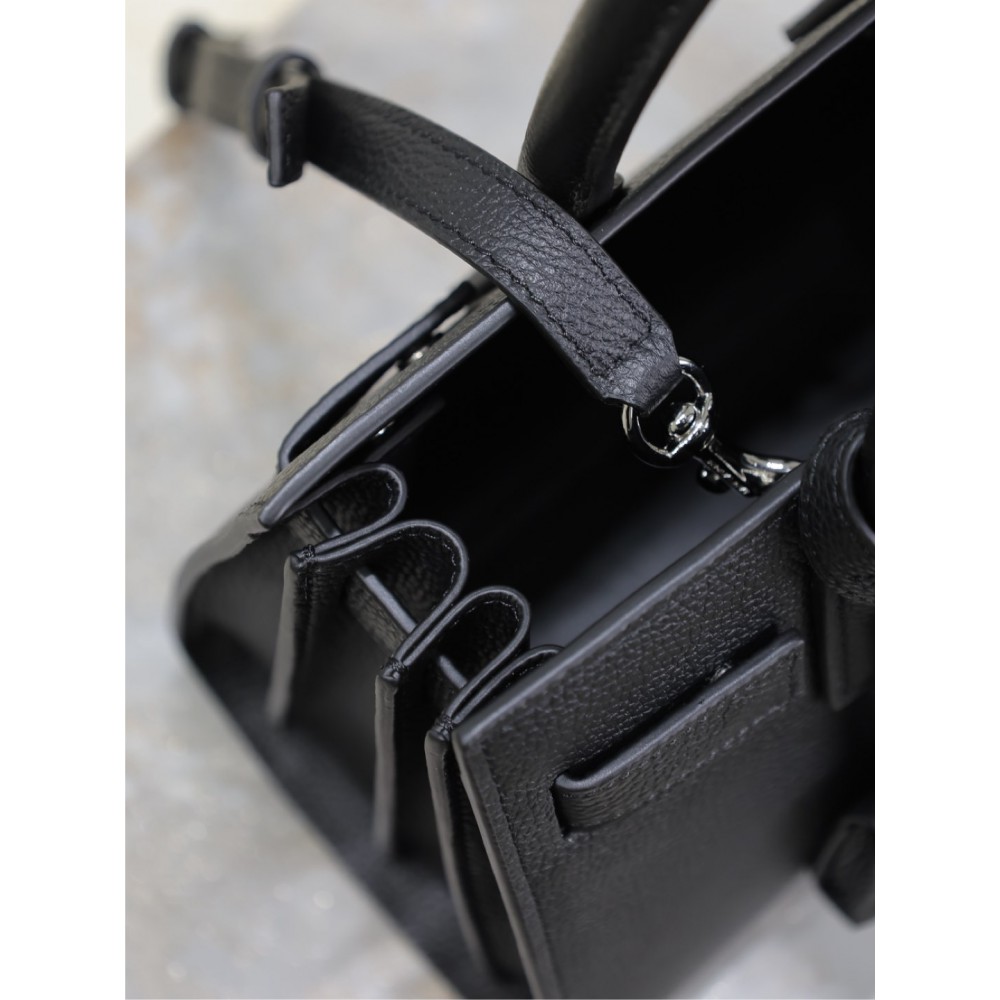 Ysl sac de jour in supple grained leather - nano 22x18x10.5cm Bags