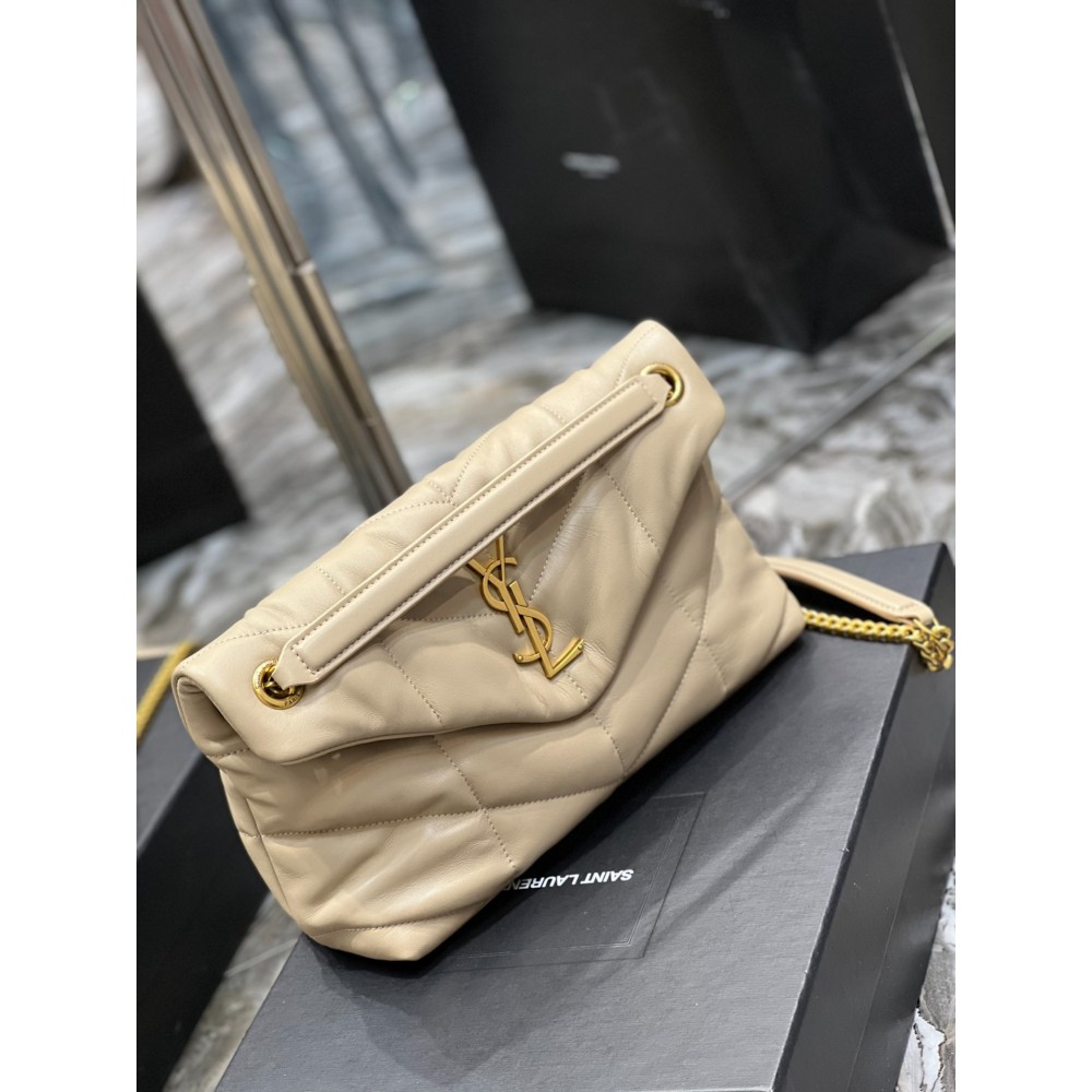 Ysl loulou puffer small size 29x18cm in nappa leather Bags