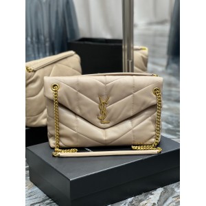 Ysl loulou puffer medium size 35x23cm nappa leather Bags