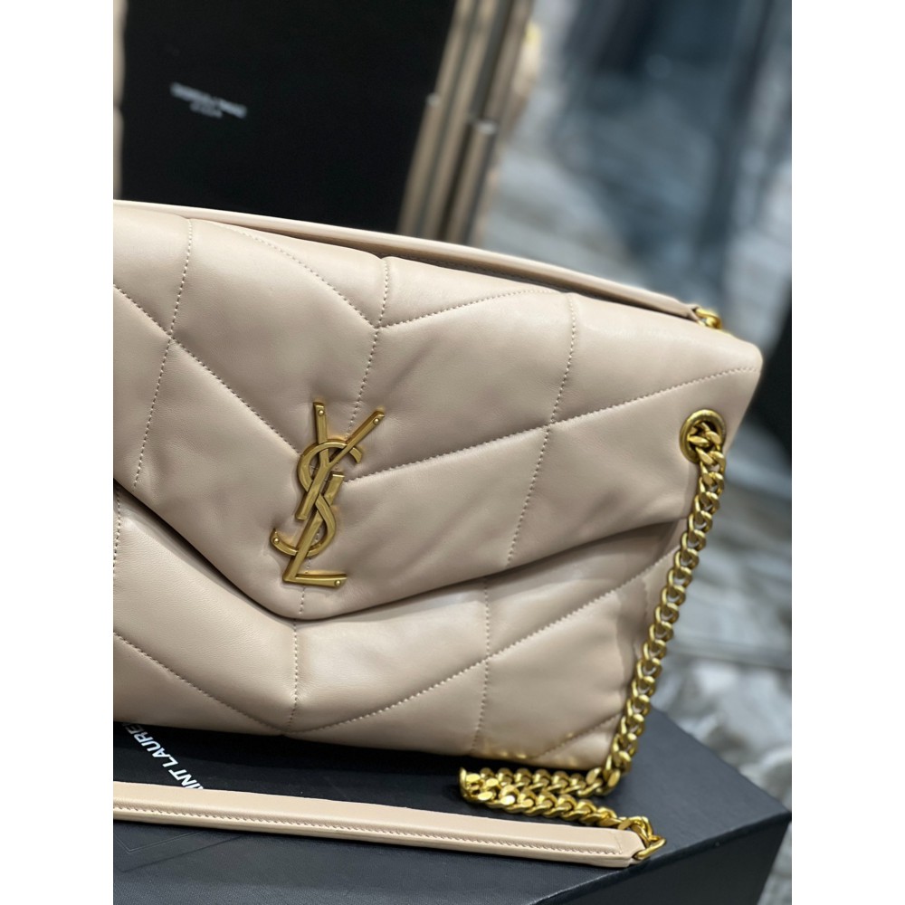Ysl loulou puffer medium size 35x23cm nappa leather Bags
