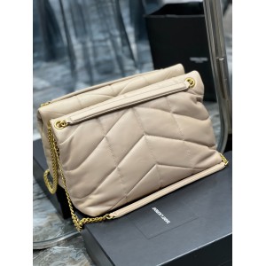 Ysl loulou puffer medium size 35x23cm nappa leather Bags