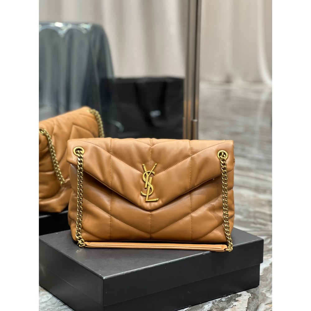 Ysl loulou puffer medium size 35x23cm nappa leather Bags