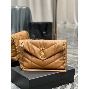 Ysl loulou puffer medium size 35x23cm nappa leather Bags