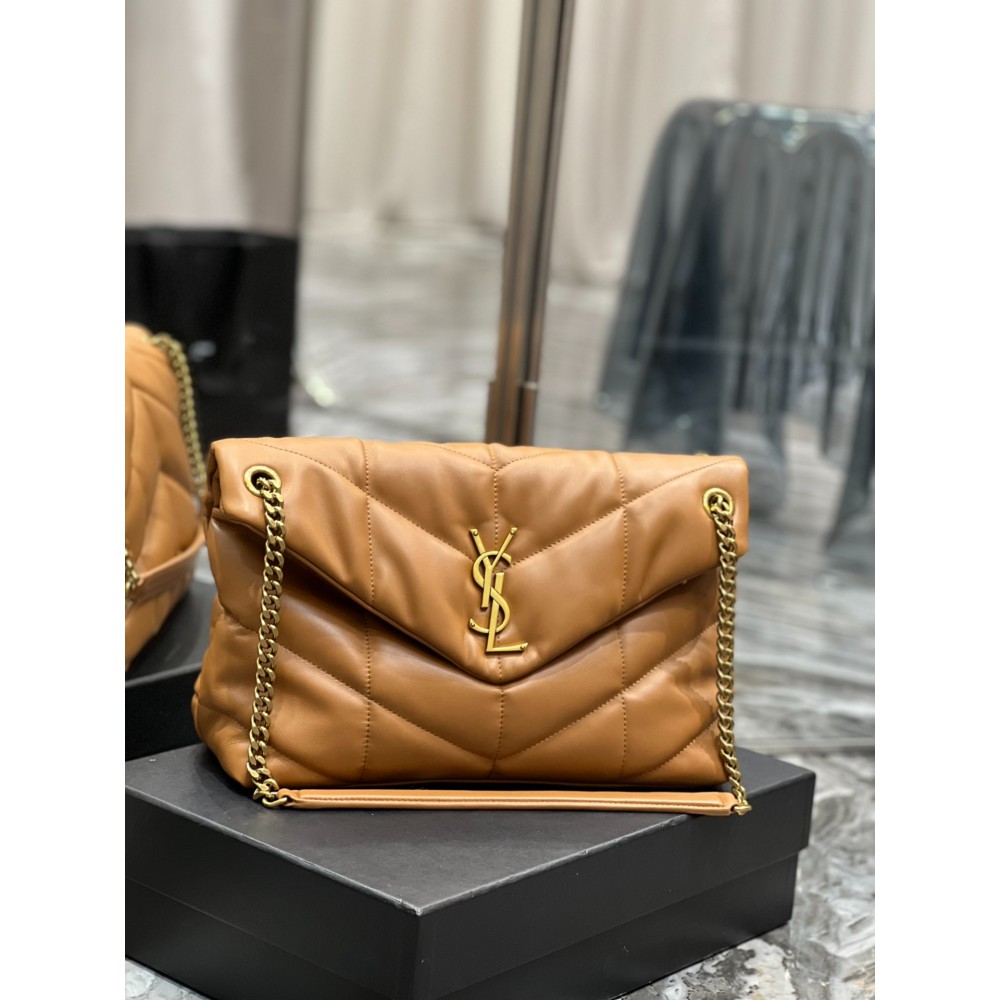 Ysl loulou puffer medium size 35x23cm nappa leather Bags