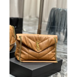 Ysl loulou puffer medium size 35x23cm nappa leather Bags