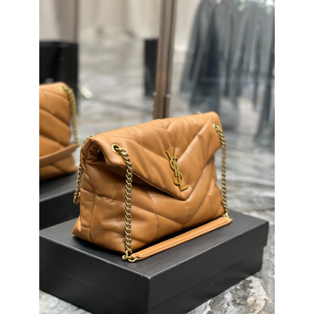 Ysl loulou puffer medium size 35x23cm nappa leather Bags