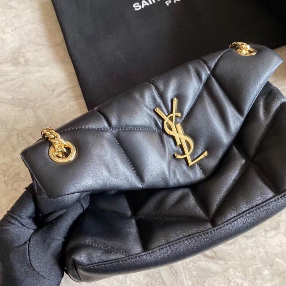 Ysl loulou puffer small size 29x18cm in nappa leather Bags