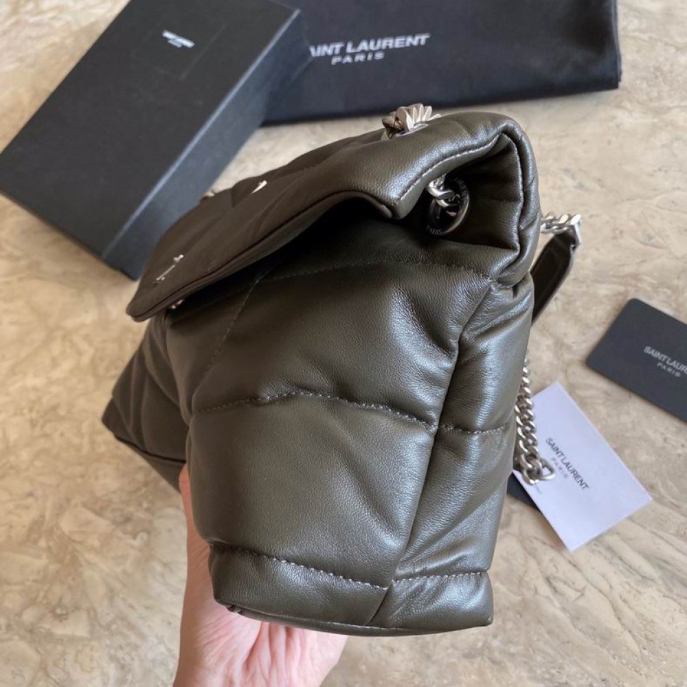 Ysl loulou puffer small size 29x18cm in nappa leather Bags