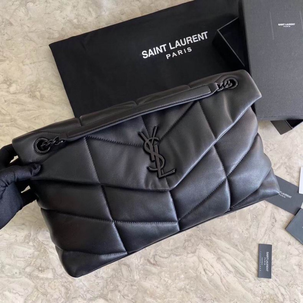 Ysl loulou puffer medium size 35x23cm nappa leather Bags