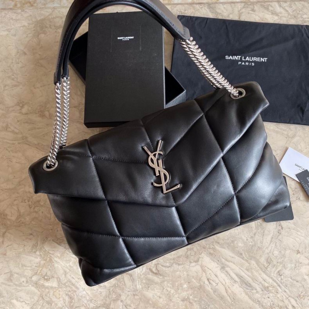 Ysl loulou puffer medium size 35x23cm nappa leather Bags