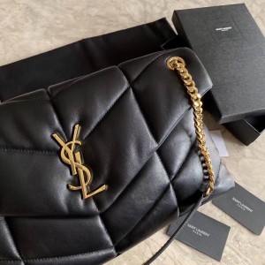 Ysl loulou puffer medium size 35x23cm nappa leather Bags