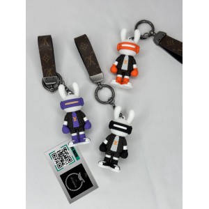 Lv bunny robot key chain 