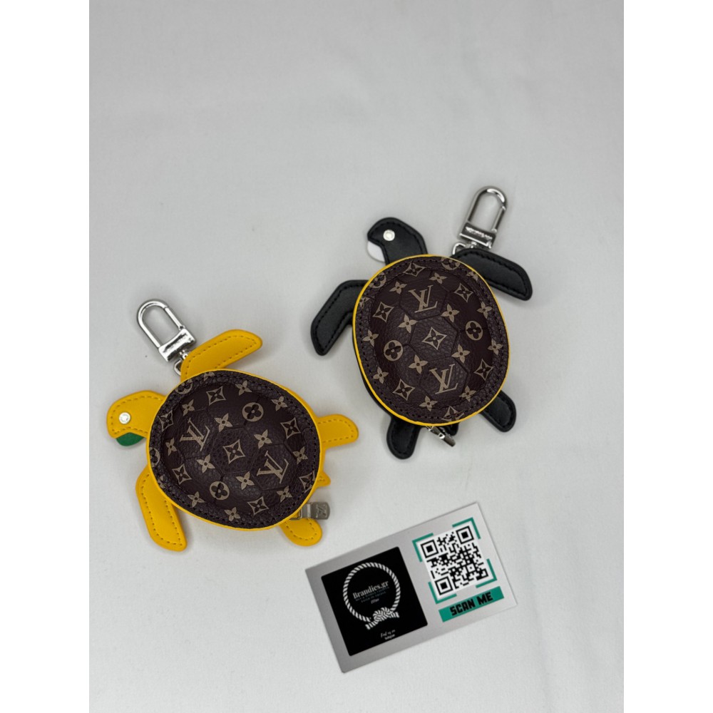 Lv turtle pouch bag charm 