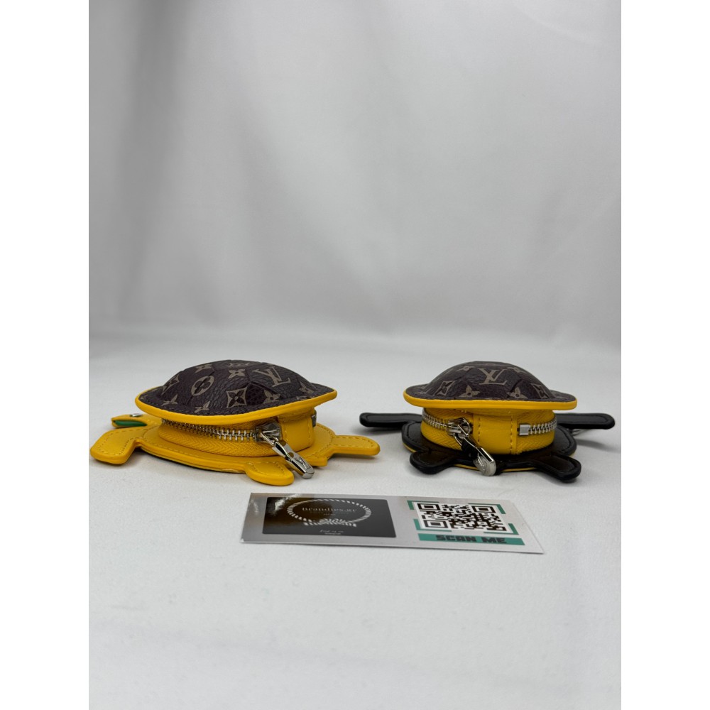 Lv turtle pouch bag charm 