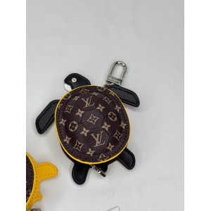 Lv turtle pouch bag charm 