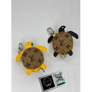 Lv turtle pouch bag charm 