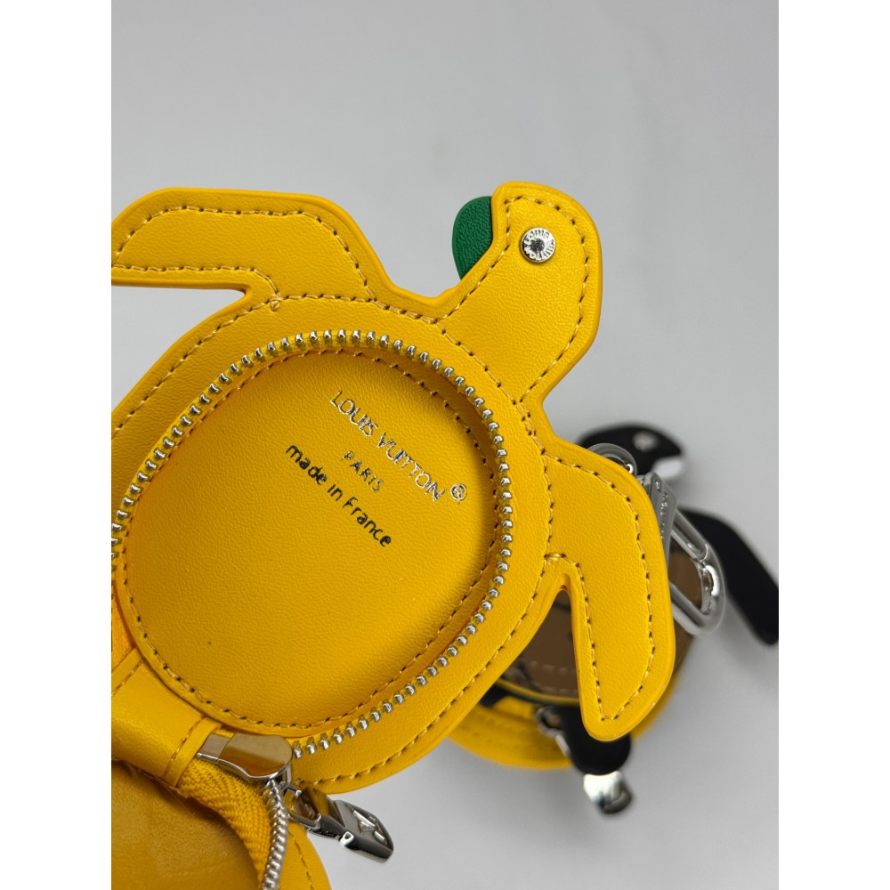 Lv turtle pouch bag charm 