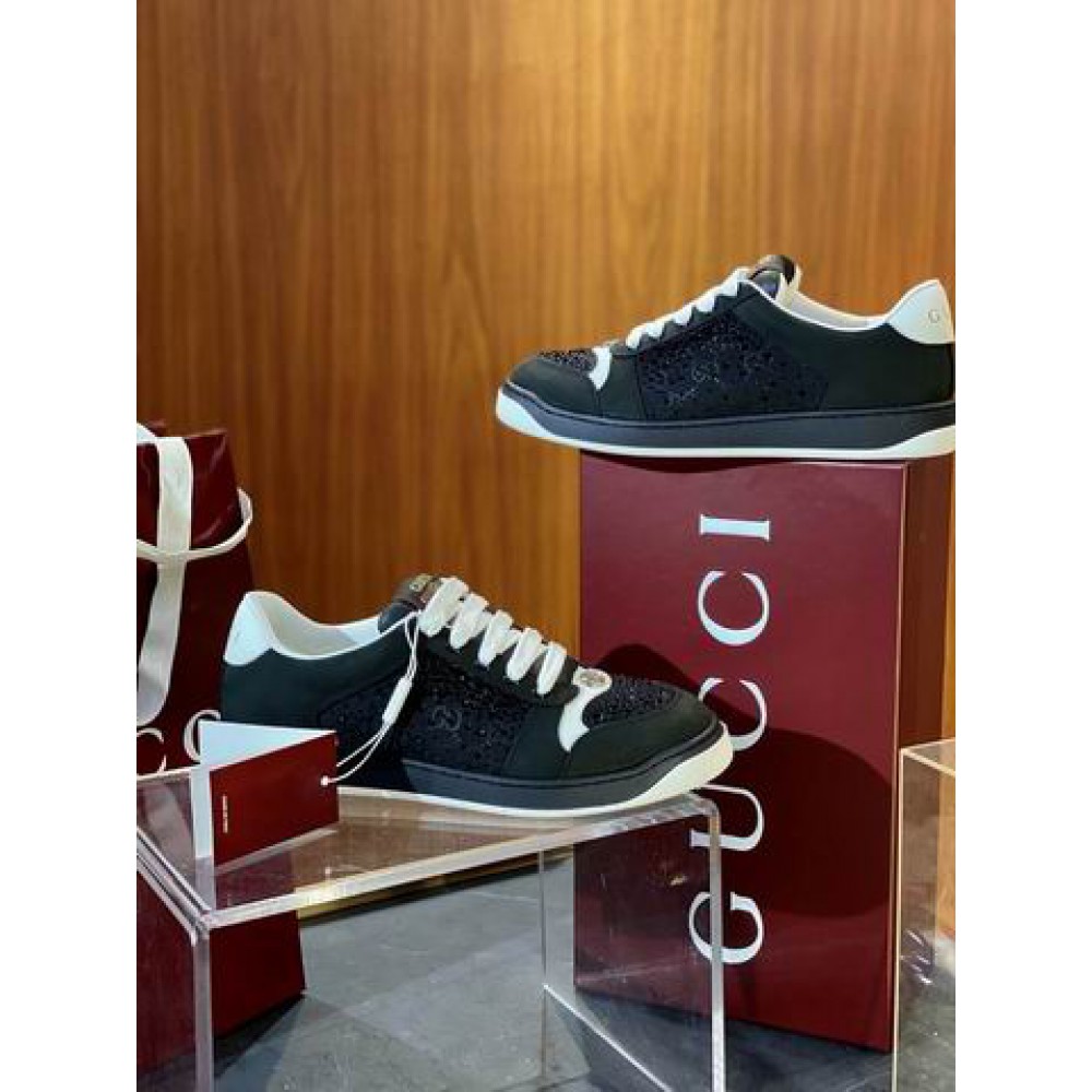 Gucci screener trainer crystals 35-42 Shoes