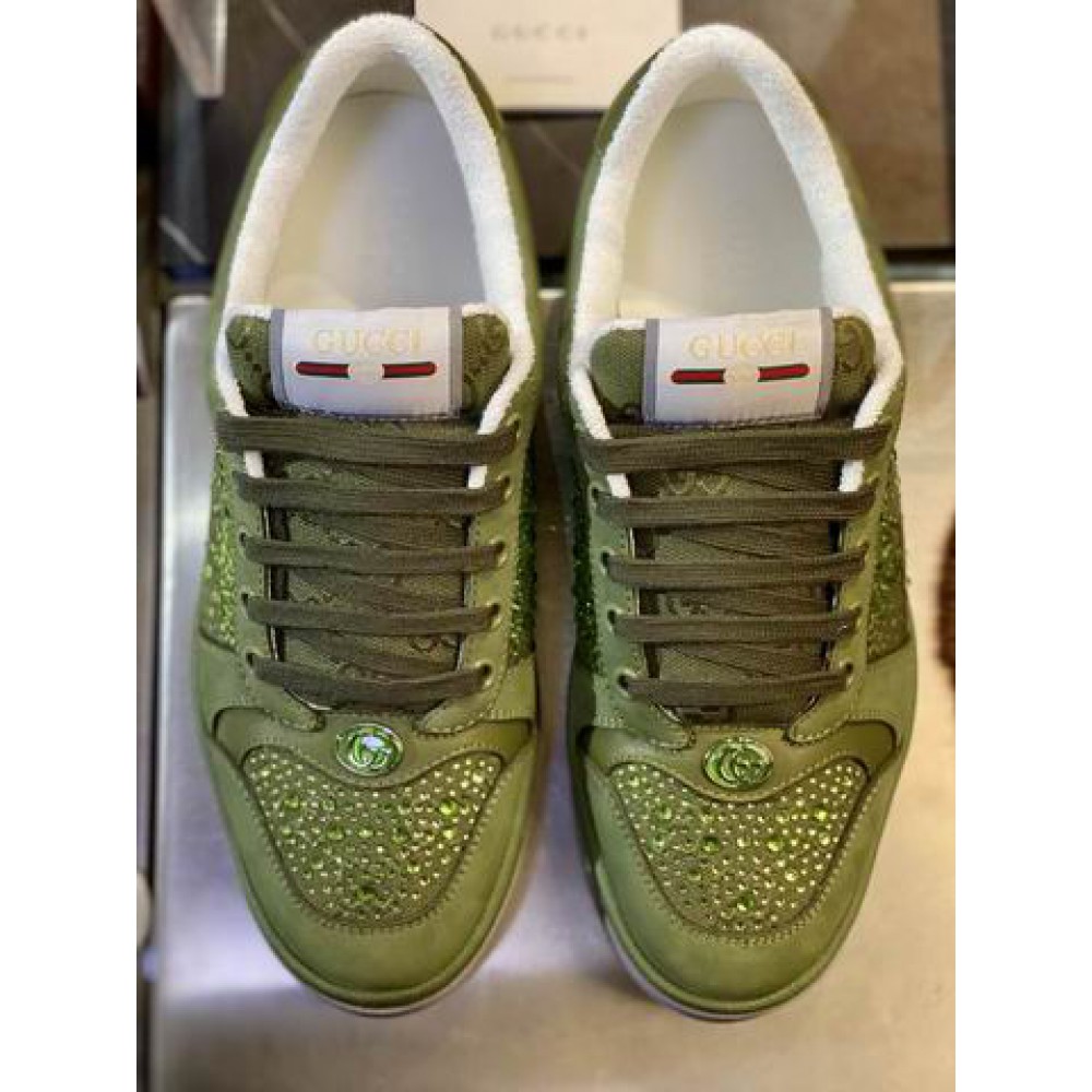 Gucci screener trainer crystals 35-42 Shoes