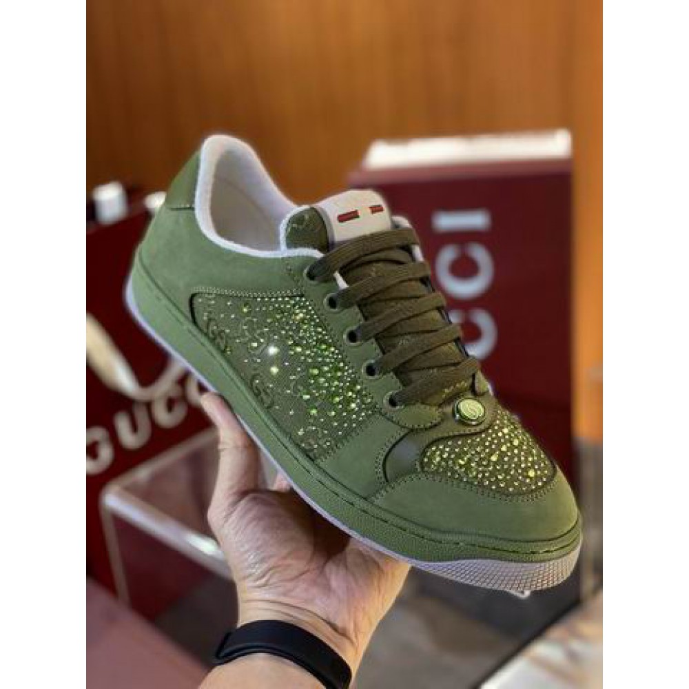 Gucci screener trainer crystals 35-42 Shoes