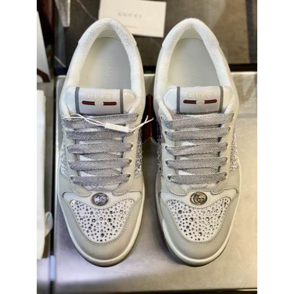 Gucci screener trainer crystals 35-42 Shoes