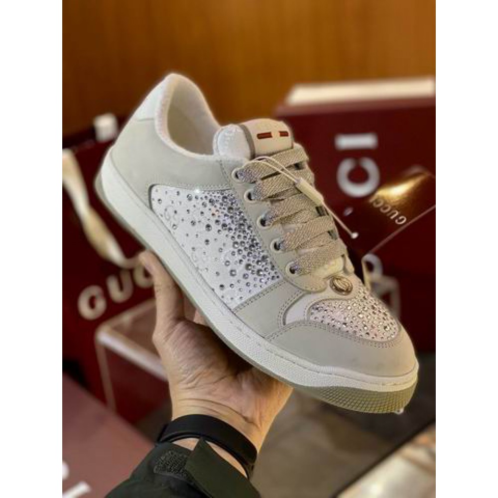 Gucci screener trainer crystals 35-42 Shoes