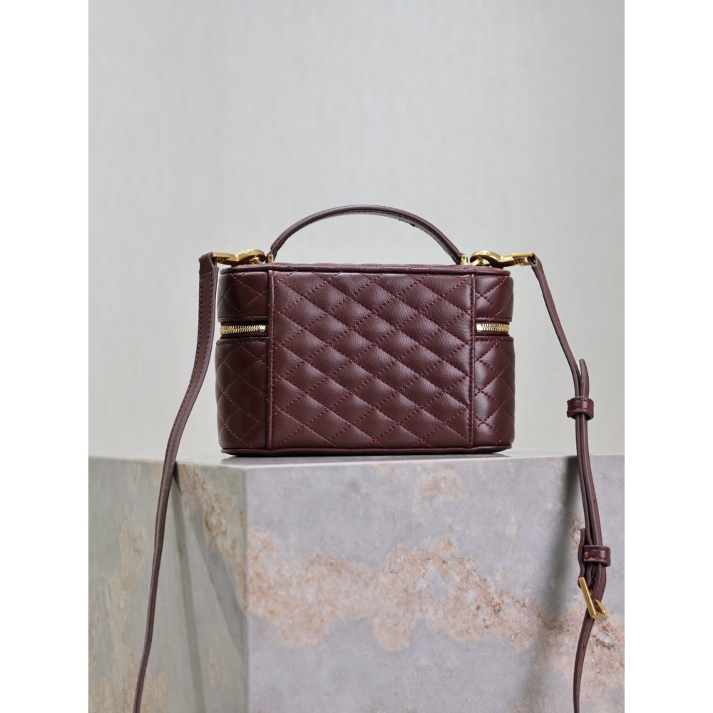 Ysl GABY vanity bag in lambskin 18 x 11 x 6.5 cm Bags