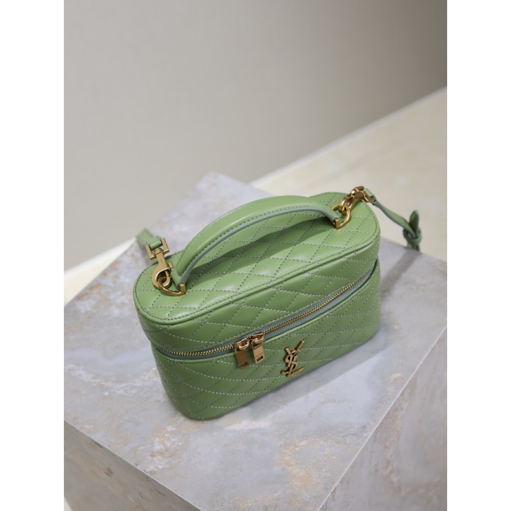 Ysl GABY vanity bag in lambskin 18 x 11 x 6.5 cm Bags