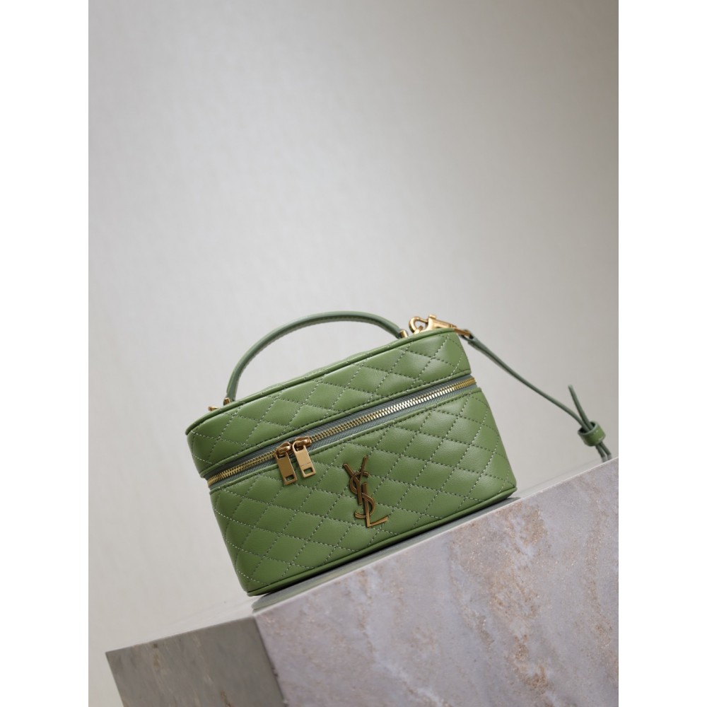 Ysl GABY vanity bag in lambskin 18 x 11 x 6.5 cm Bags