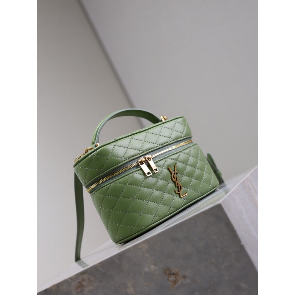 Ysl GABY vanity bag in lambskin 18 x 11 x 6.5 cm Bags