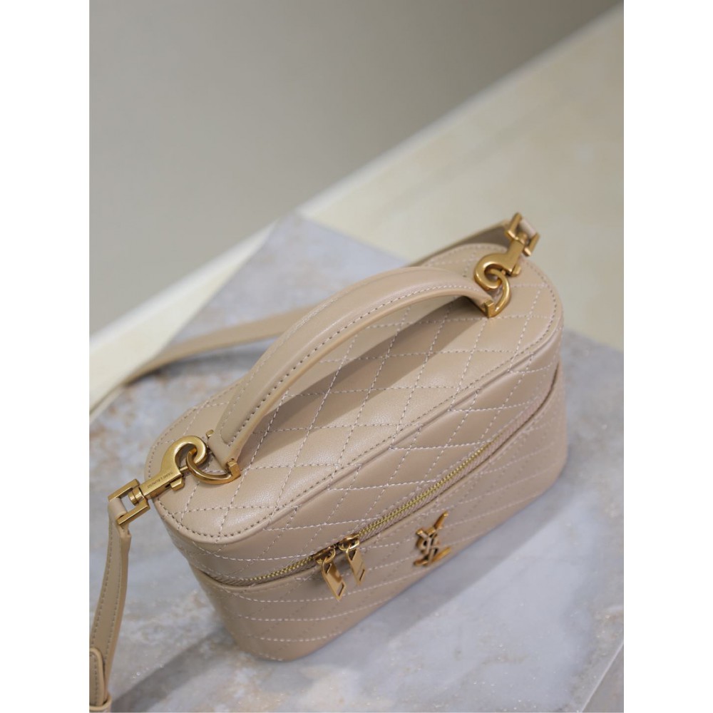 Ysl GABY vanity bag in lambskin 18 x 11 x 6.5 cm Bags