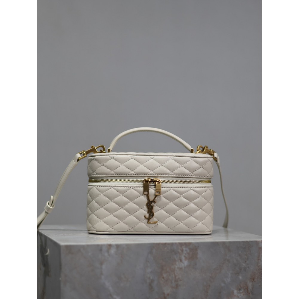 Ysl GABY vanity bag in lambskin 18 x 11 x 6.5 cm Bags