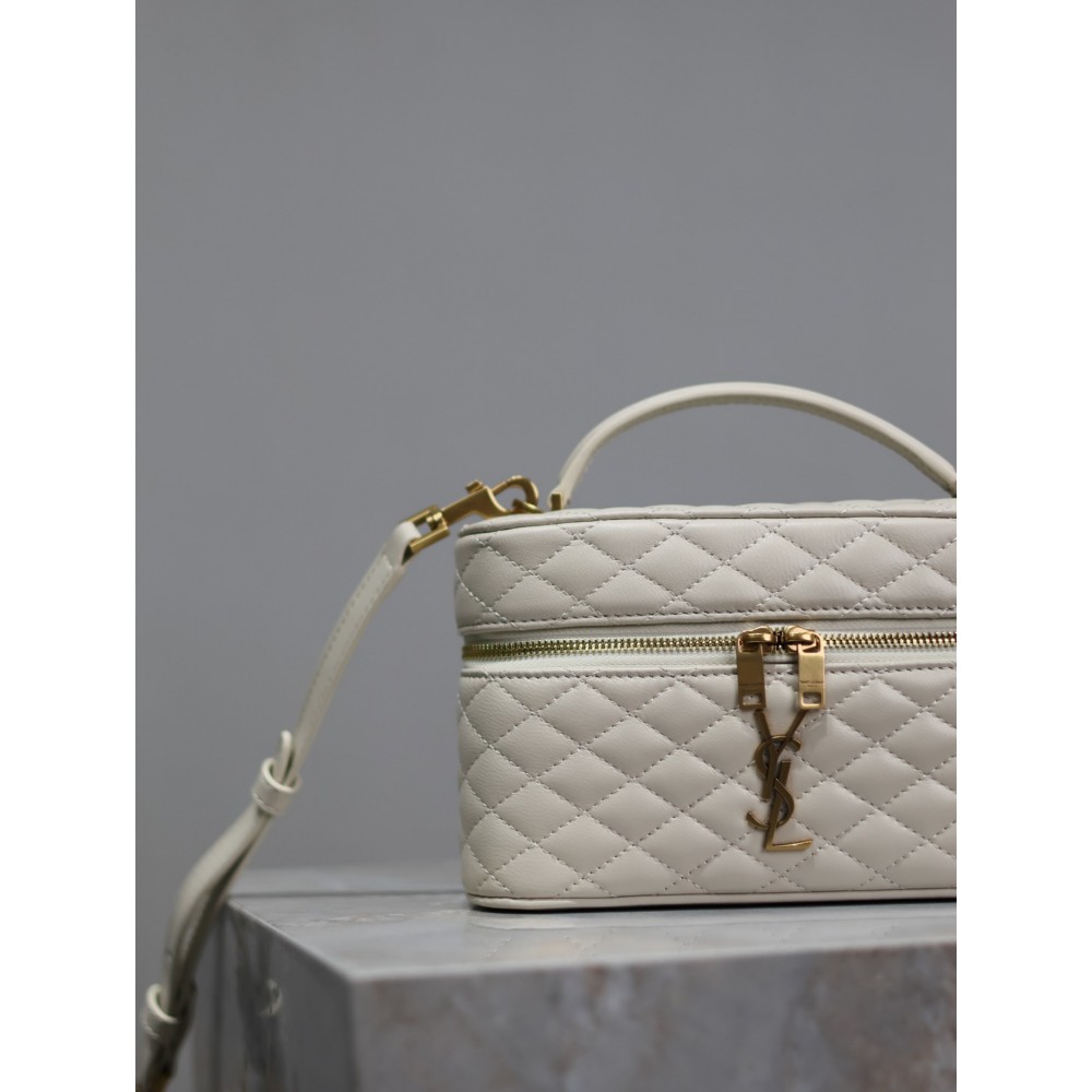 Ysl GABY vanity bag in lambskin 18 x 11 x 6.5 cm Bags